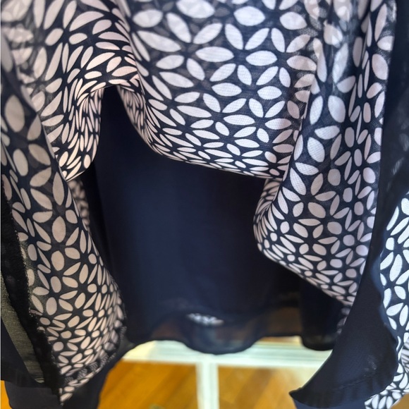 GAP Navy and Purple Patterned Dress - Picture 4 of 7